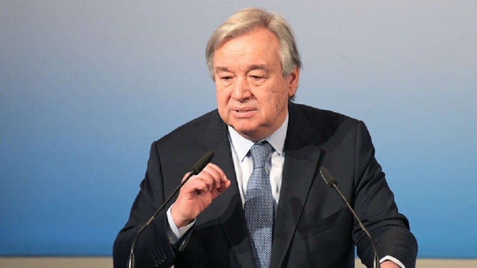 غوتيريش يؤكد انتهاك الحظر المفروض على الأسلحة بعد مؤتمر برلين