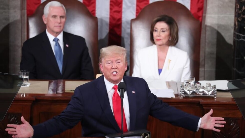 ترامب يخاطب الإرهابيين من منصة الكونغرس