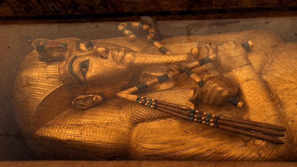 غرف خفية في قبر توت عنخ آمون قد 