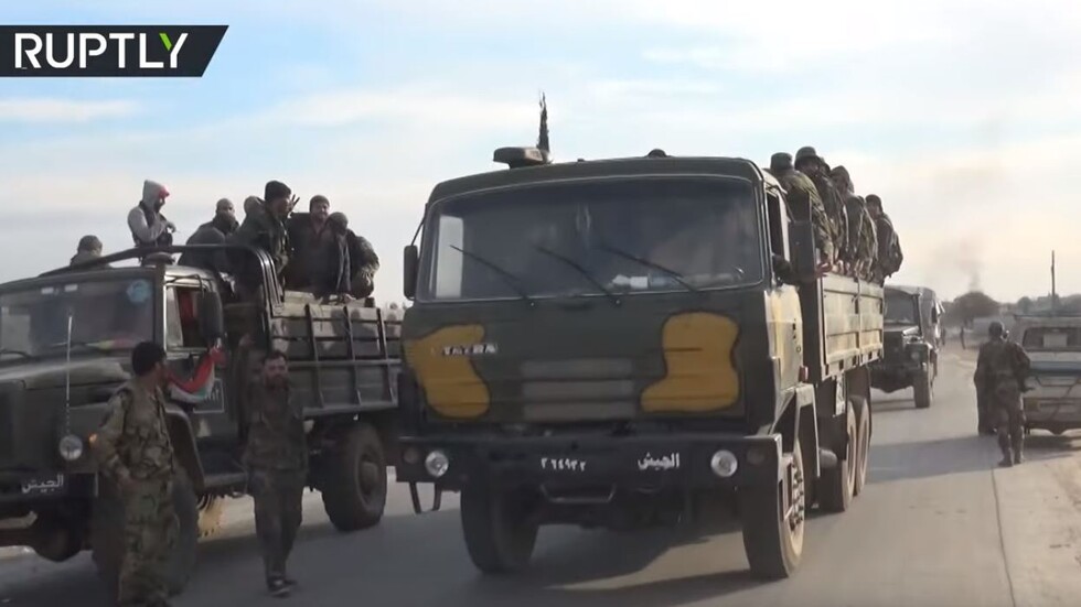 تعزيزات عسكرية سورية تتجه نحو إدلب