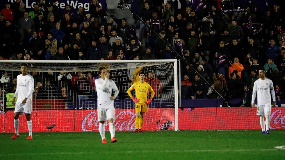 شاهد.. ليفانتي يهدي صدارة الليغا لبرشلونة بهدف صاعق في مرمى ريال مدريد