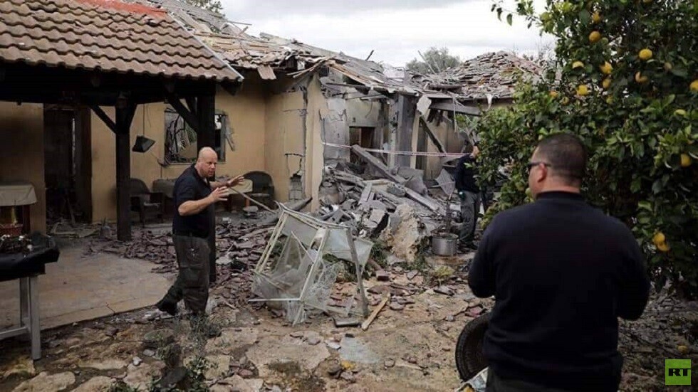 صواريخ غزة تلحق دمارا بمستوطنات محيطة بالقطاع (فيديو + صور)