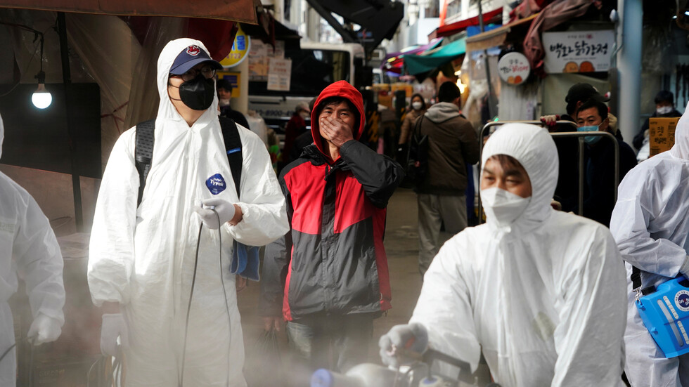 عدد المصابين بفيروس "كورونا" في كوريا الجنوبية يتجاوز 1100 شخص