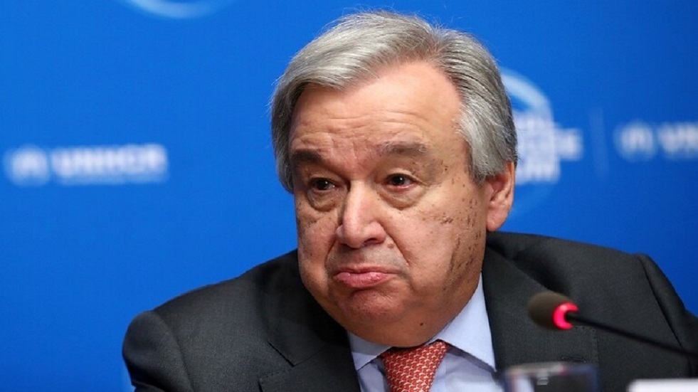 غوتيرش: الأمم المتحدة ملتزمة بحل الدولتين
