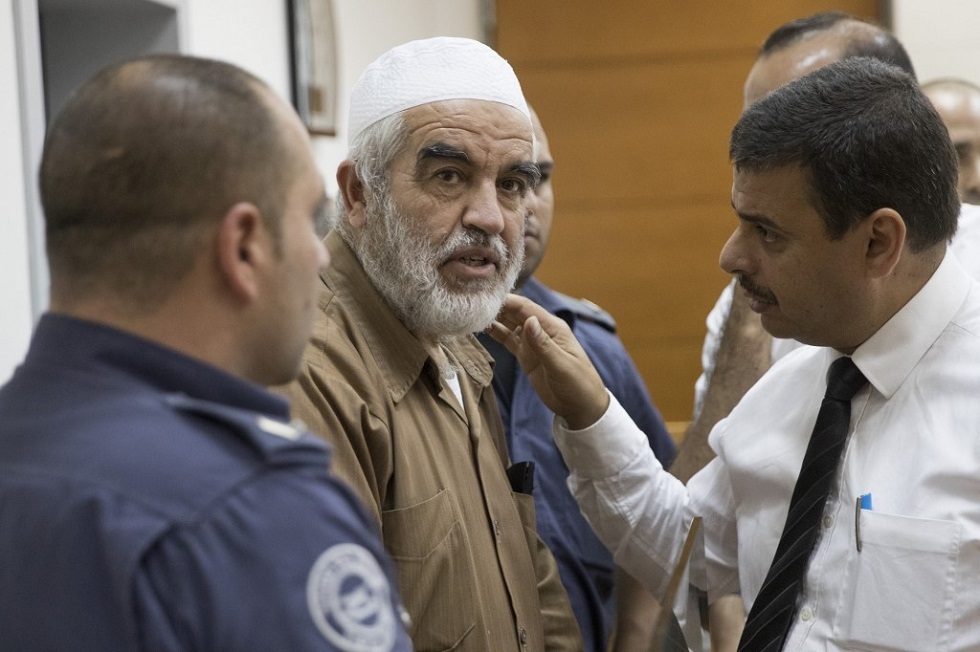 رئيس الحركة الإسلامية في إسرائيل الشيخ رائد صلاح