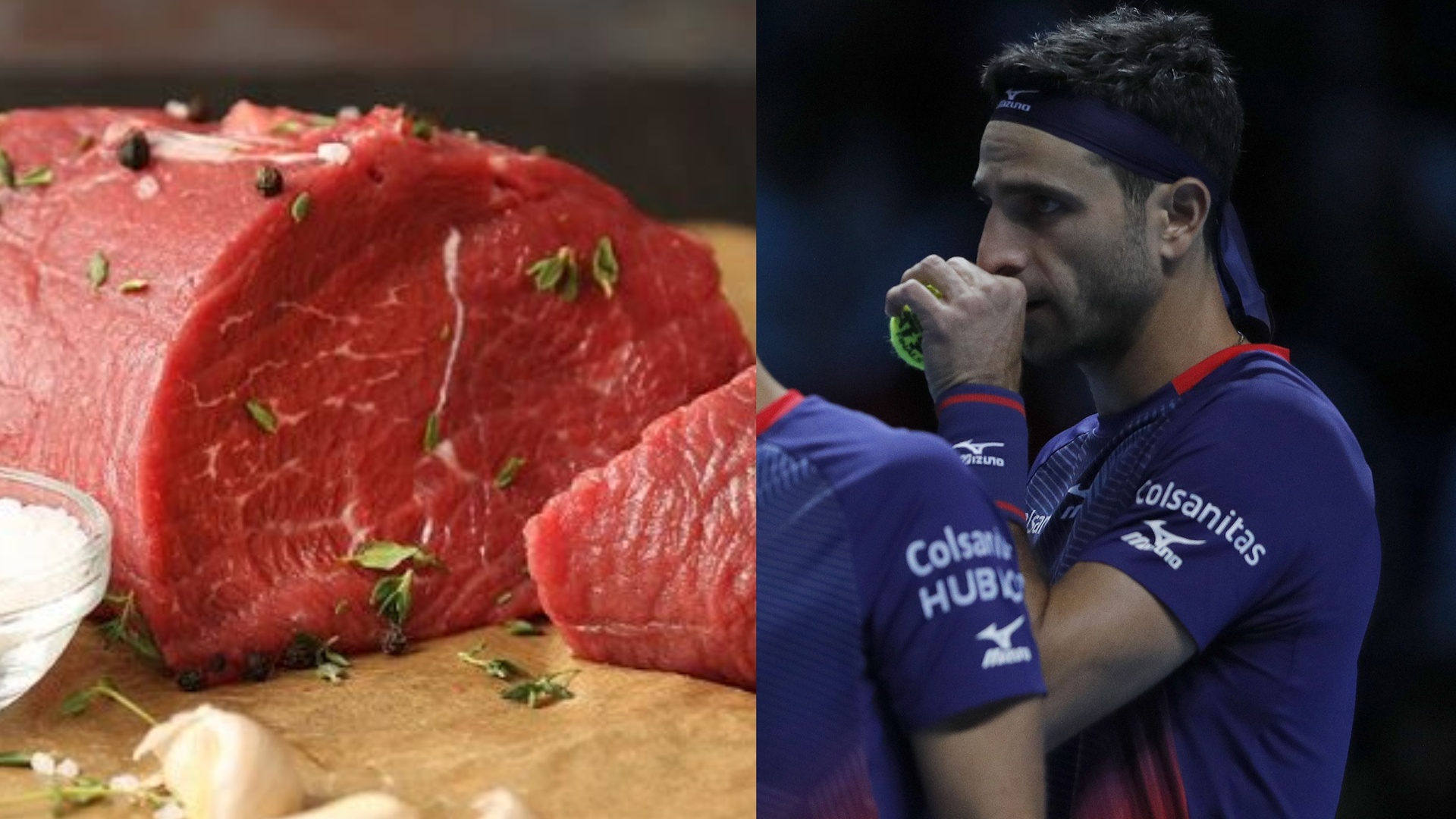 اللحم الكولومبي ينقذ لاعب تنس من تهمة المنشطات