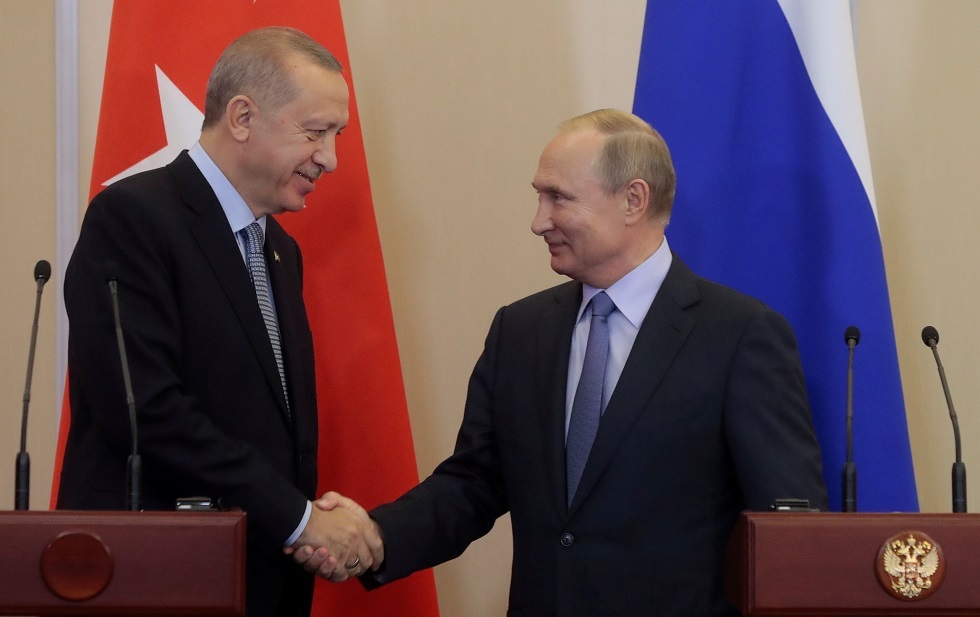 الكرملين: بوتين وأردوغان سيبحثان هاتفيا اليوم الوضع في سوريا