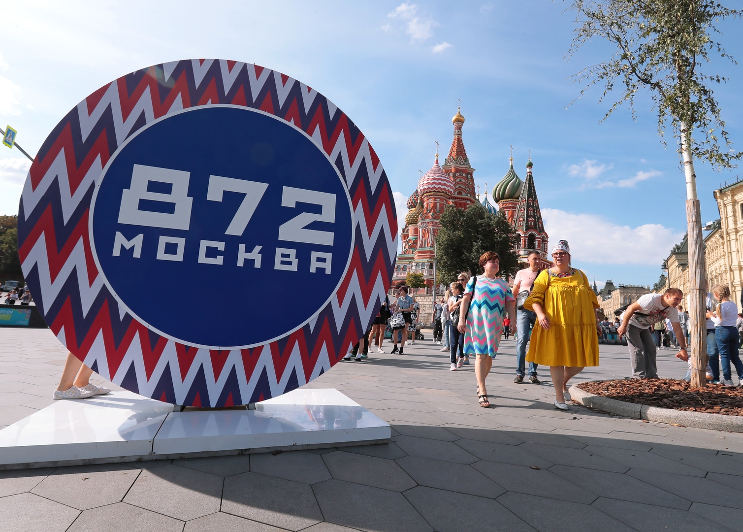 المهرجانات الشعبية تقليد جديد يمارسه سكان موسكو