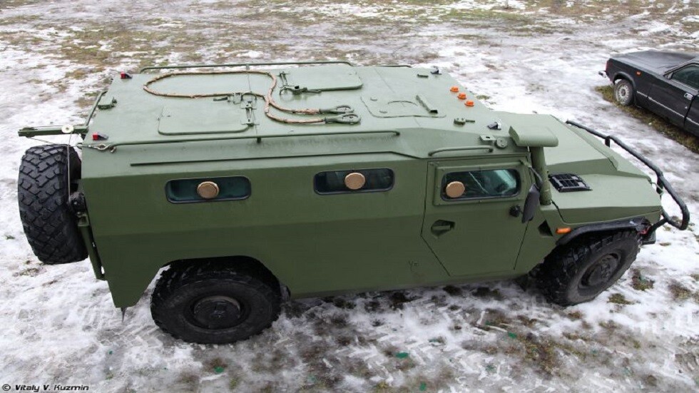 روسيا تصمم مدرعة جديدة للشرطة