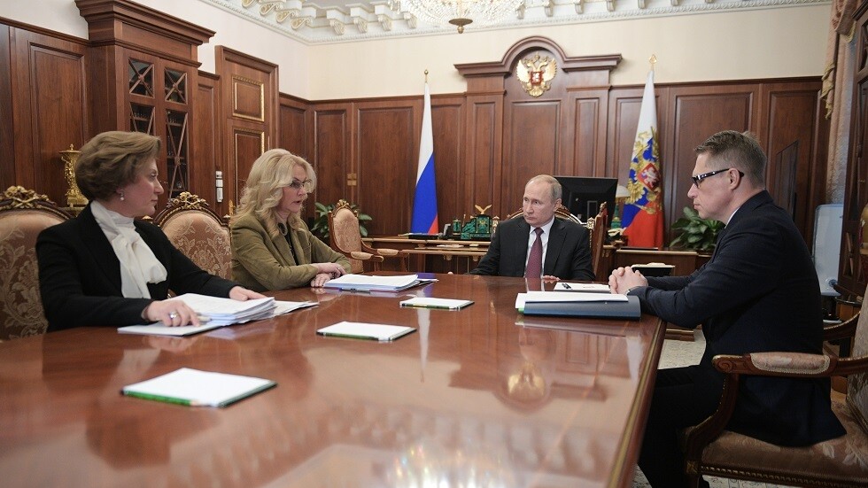 بوتين: الجزء الأكبر من الأخبار الكاذبة حول حجم انتشار كورونا في روسيا مصدره من الخارج