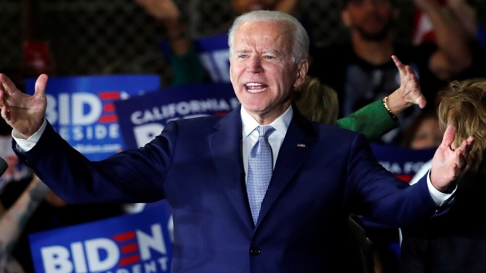 جو بايدن يفوز في الانتخابات التمهيدية للحزب الديمقراطي في ولاية ماين شمال شرقي البلاد