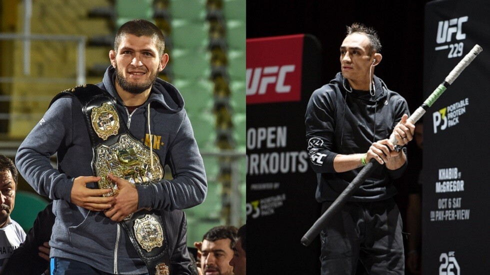 حبيب يركل حزام فيرغسون في مواجهة