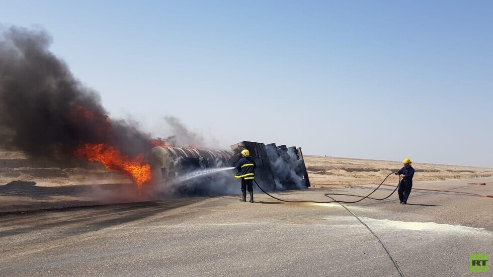 حادث مروري يودي بحياة 13 عراقيا (صور)