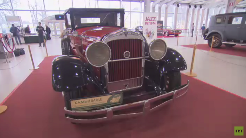 معرض لسيارات زعماء ورؤساء روسيا