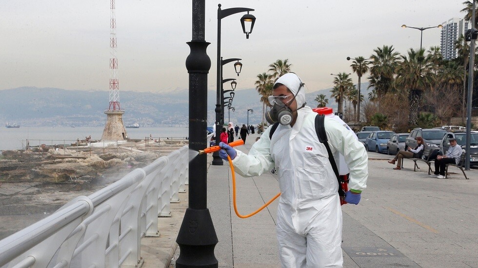 مراسلنا: لبنان يسجل أول وفاة بفيروس كورونا لمريض عائد من مصر