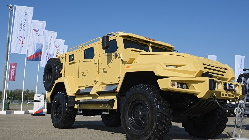 روسيا تصدر عربات Ural المصفحة