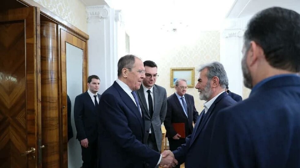 لافروف يبحث مع زعيم "الجهاد الإسلامي" الوضع في الأراضي الفلسطينية