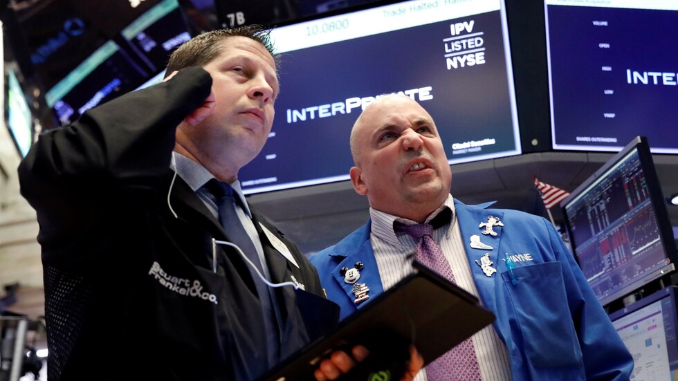 هبوط حاد في البورصة الأمريكية