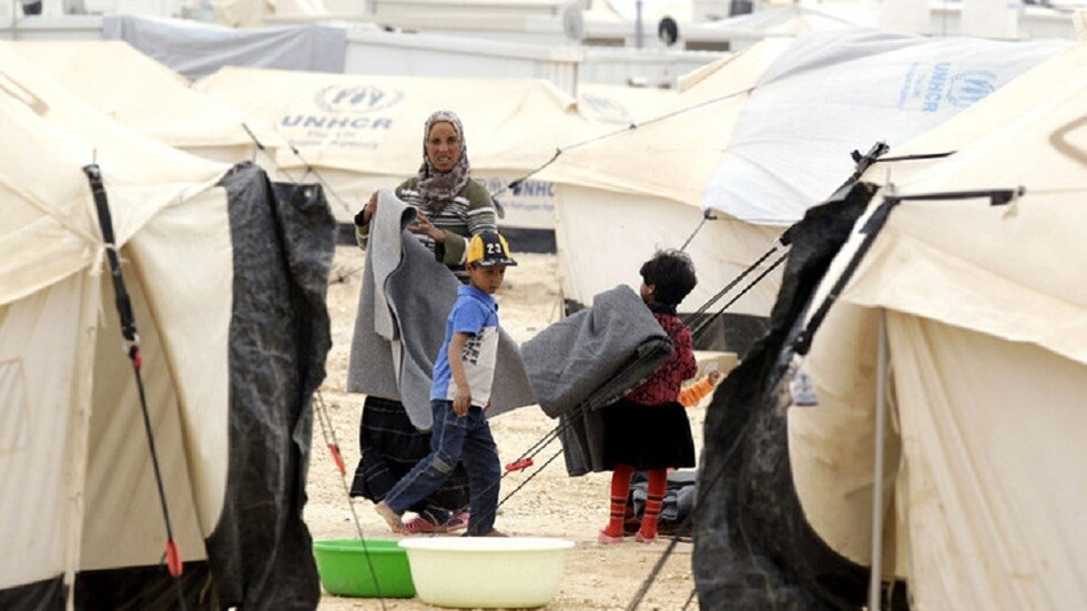 إجلاء أكثر من 200 لاجئ سوري بسبب عاصفة ضربت منطقة الأغوار الجنوبية الأردنية