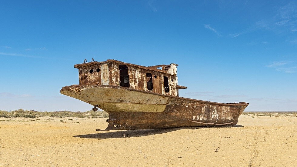 انطلاق مشروع تشجير قاع بحر آرال