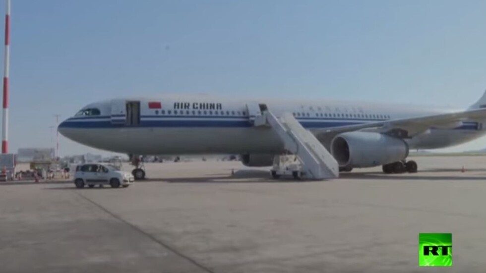 الصين ترسل 8 أطنان من الإمدادات الطبية إلى اليونان