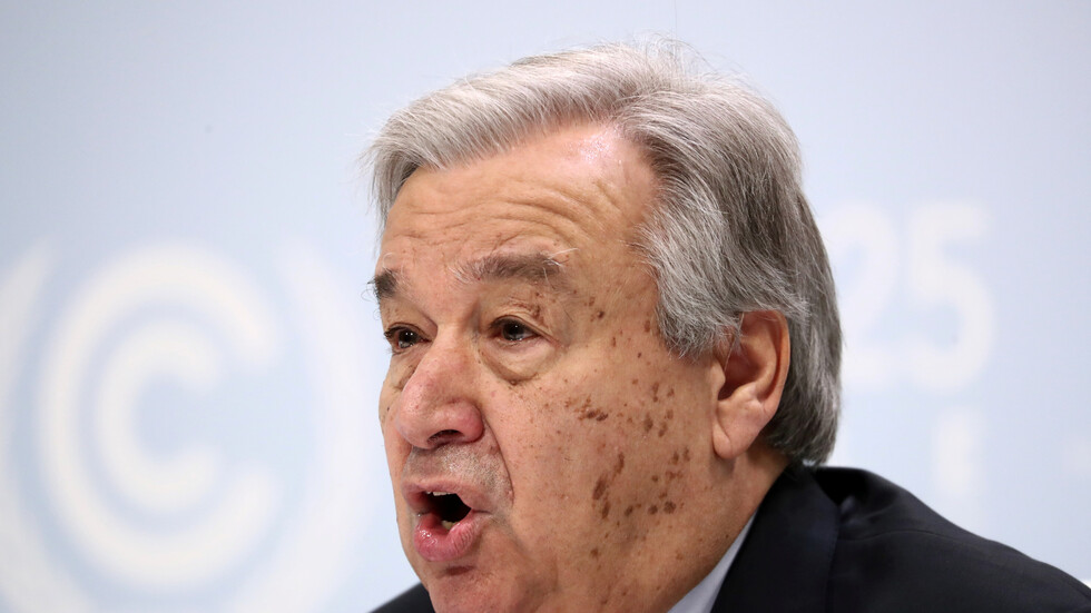 غوتيريش يدعو إلى وقف الحروب لمواجهة العدو المشترك للبشرية