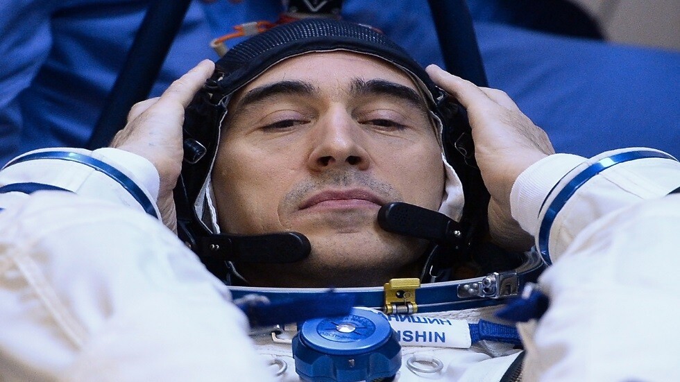 الدب يصبح تعويذة طاقم مركبة "سويوز – إم إس – 16" الفضائية