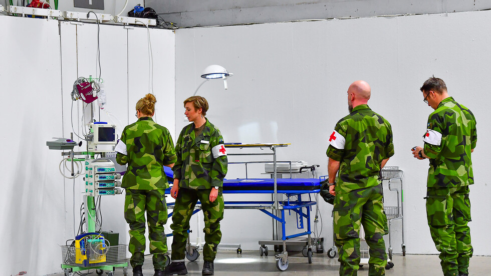 TT News Agency/Jonas Ekstromer via REUTERS