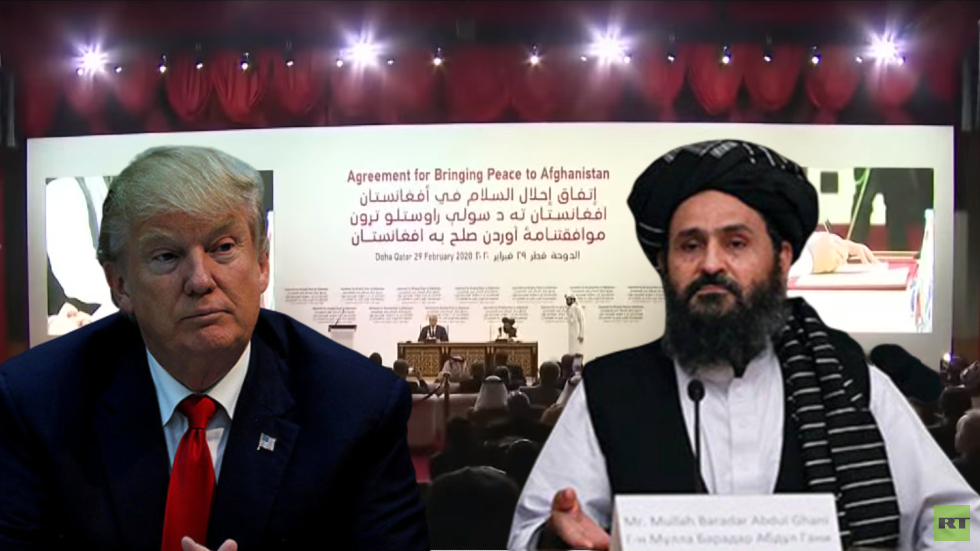 كبير مفاوضي طالبان يهاتف ترامب