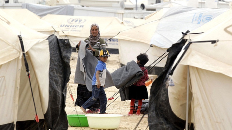 إجلاء أكثر من 200 لاجئ سوري بسبب عاصفة ضربت منطقة الأغوار الجنوبية الأردنية
