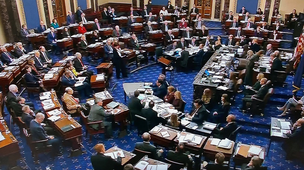 الشيوخ الأمريكي يقر مشروع قانون بتريليوني دولار لمواجهة كورونا