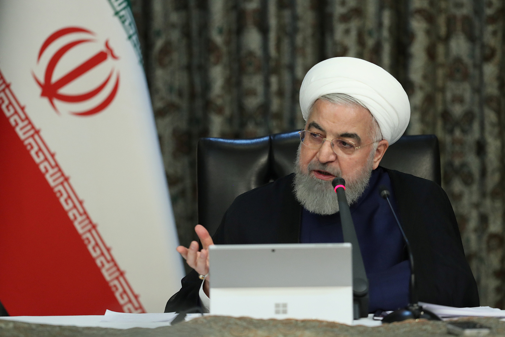 روحاني: الإحصاءات بشأن كورونا تشير إلى تحسن الأوضاع في البلاد