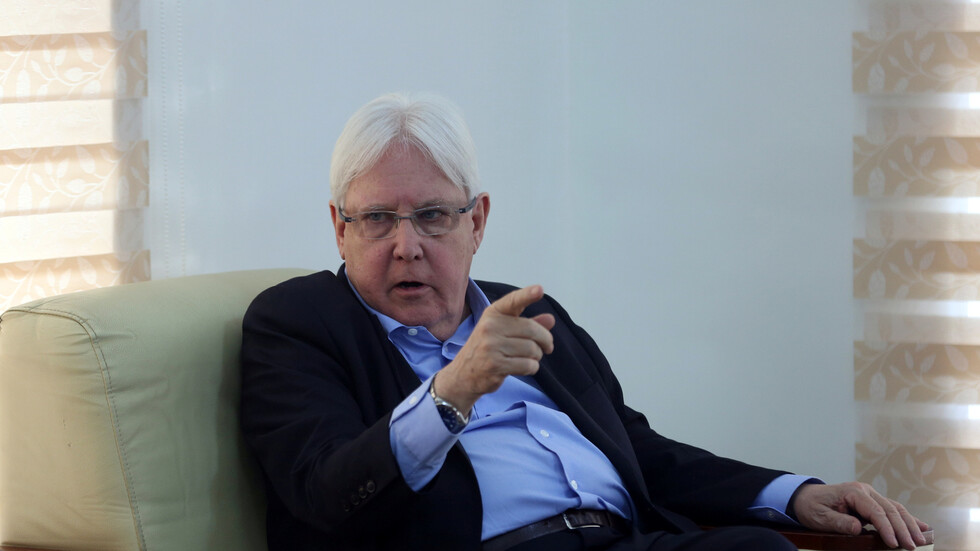 وسائل إعلام: المبعوث الأممي إلى اليمن يتشاور مع طرفي النزاع على خلفية وباء كورونا