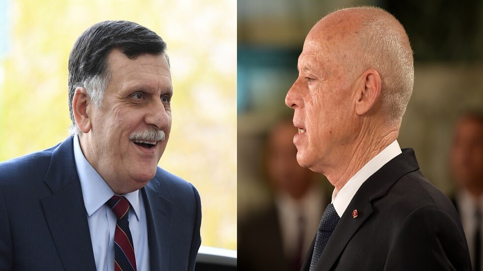 الرئيس التونسي يفصح عن موقف بلاده الداعم لحكومة الوفاق الليبية