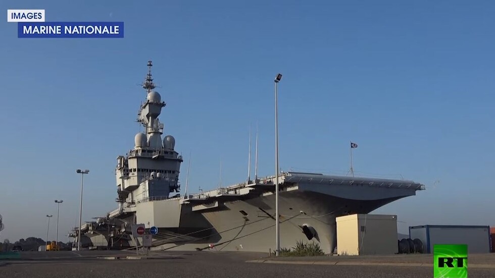 تعقيم وتطهير حاملة الطائرات الفرنسية بعد إصابة 668 بحارا على متنها