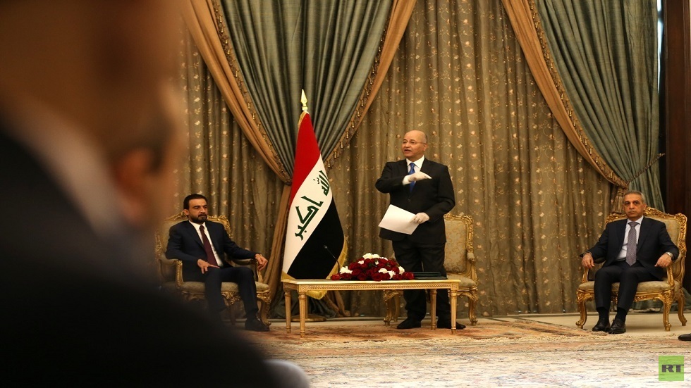 الرئيس العراقي يكلف مصطفى الكاظمي بتشكيل الحكومة العراقية (صور)