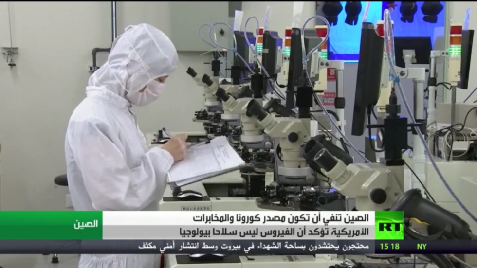 الصين تنفي أن يكون فيروس كورونا من صنعها