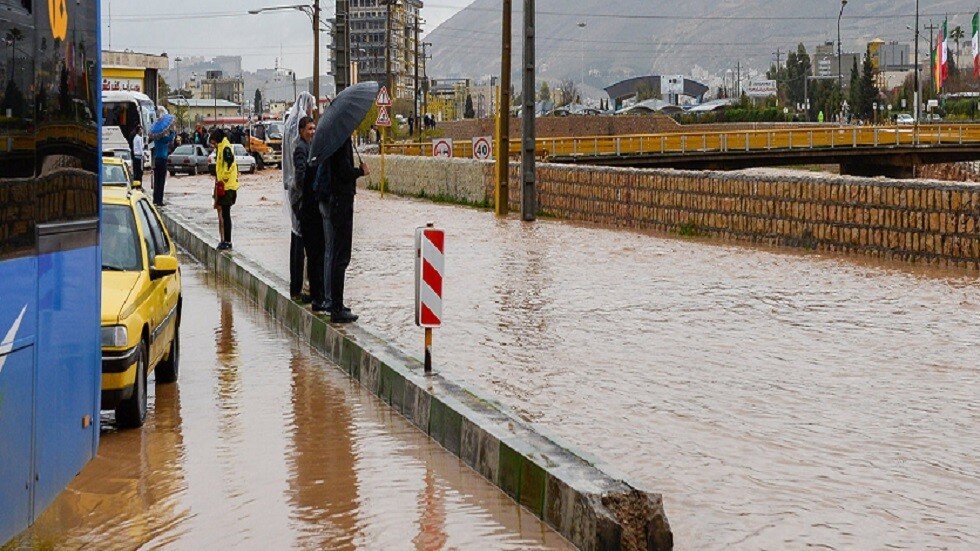 سيول غزيرة في إقليم خراسان بشمال شرق إيران
