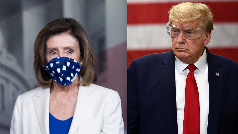 بيلوسي: على ترامب أن يرتدي كمامة