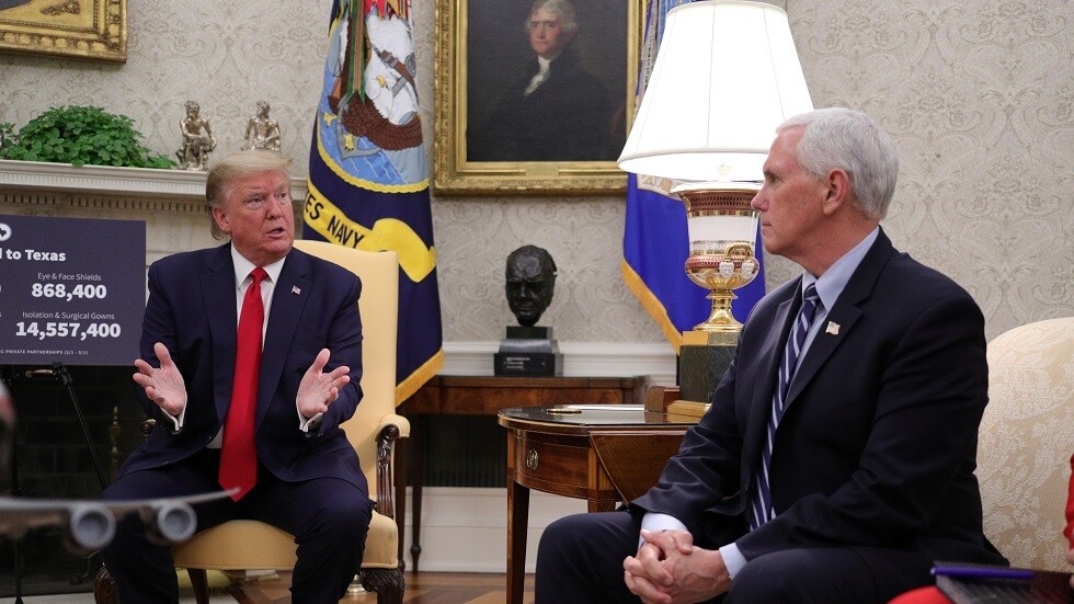 البيت الأبيض: ترامب وبينس لم يخالطا الموظف المصاب بكورونا
