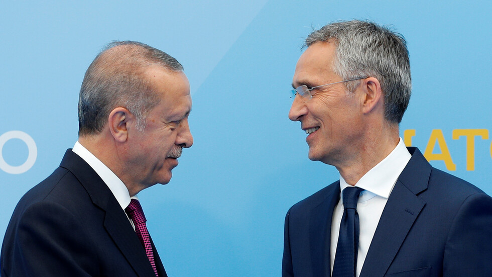 أردوغان يبحث مع أمين عام حلف الناتو ملفي سوريا وليبيا