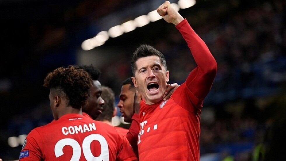 ليفاندوفسكي يتصدر سباق الحذاء الذهبي