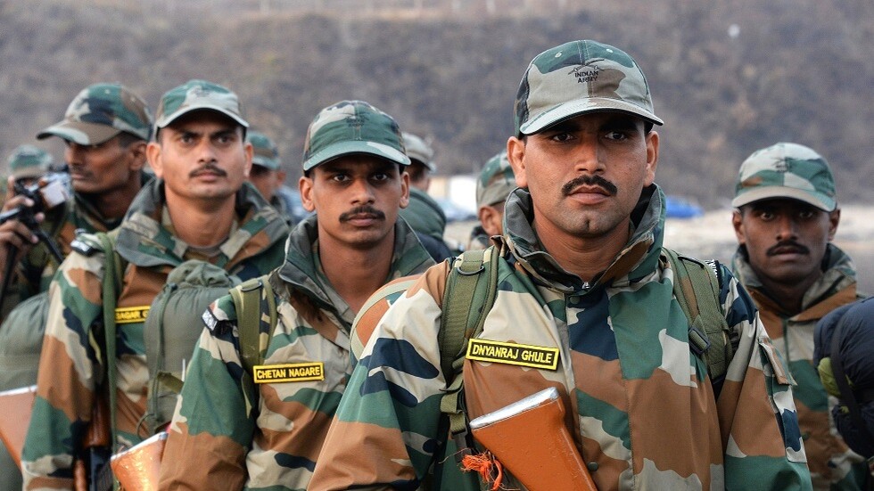 الهند تنشر قوات إضافية على الحدود مع الصين