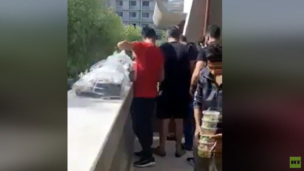 الداخلية السورية تعلن توقيف محجورين قاموا برمي الطعام في المدينة الجامعية