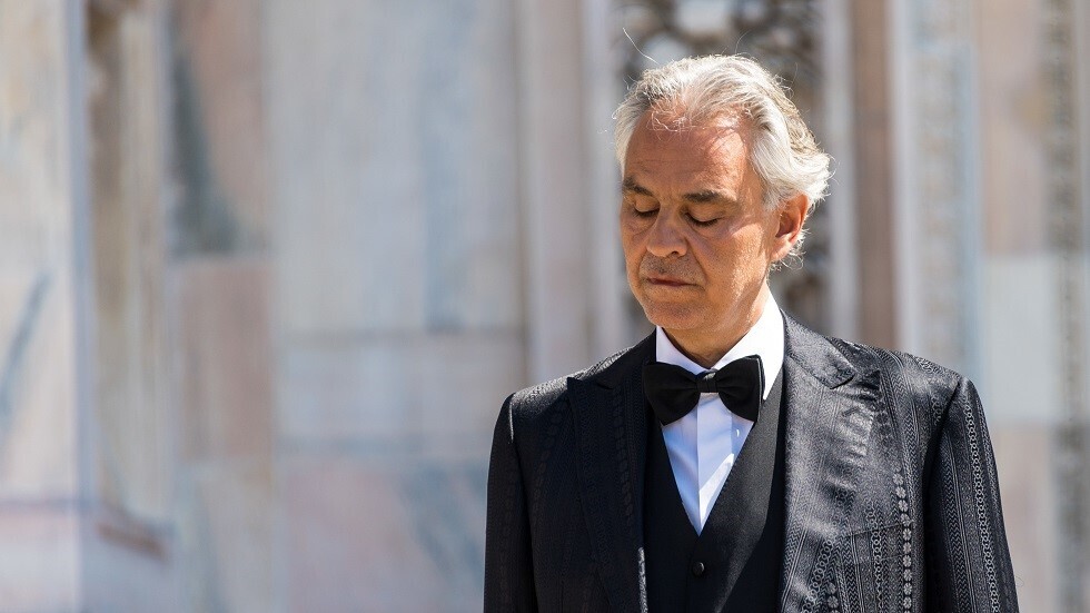 مغني الأوبرا أندريا بوتشيلي أصيب بكورونا