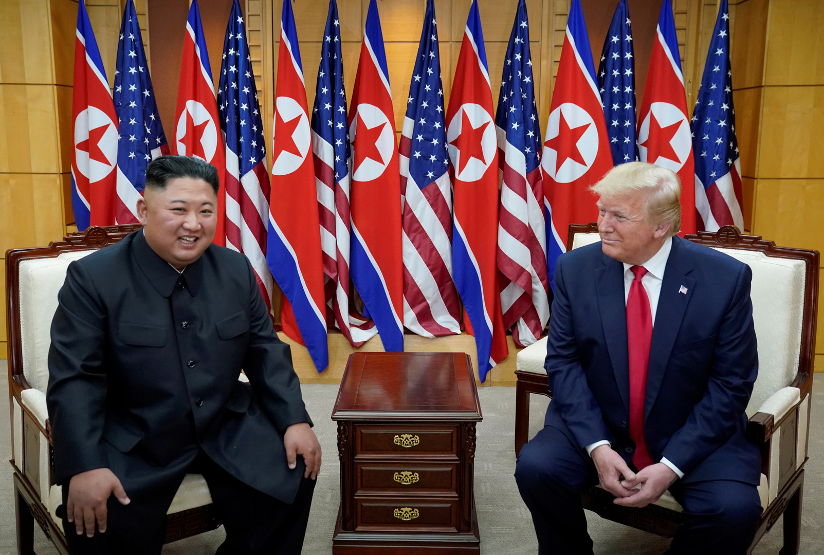 ترامب يعلق على أول ظهور علني لزعيم كوريا الشمالية منذ 20 يوما