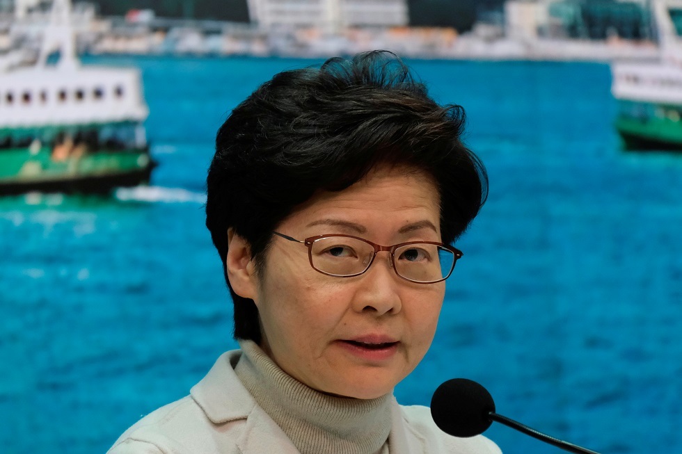 حاكمة هونغ كونغ: قانون الأمن الوطني الصيني سيعزز ثقة الشركات بالمدينة