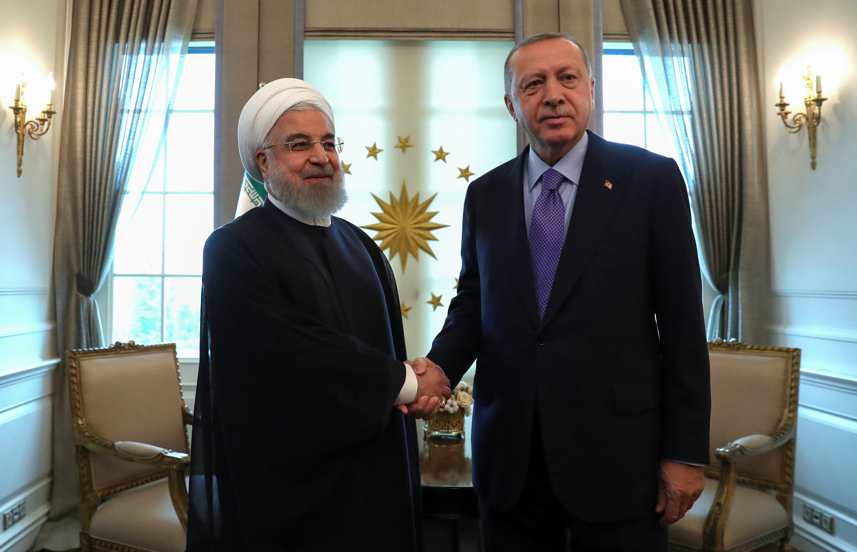 روحاني وأردوغان: يجب إعادة فتح الحدود على وجه السرعة