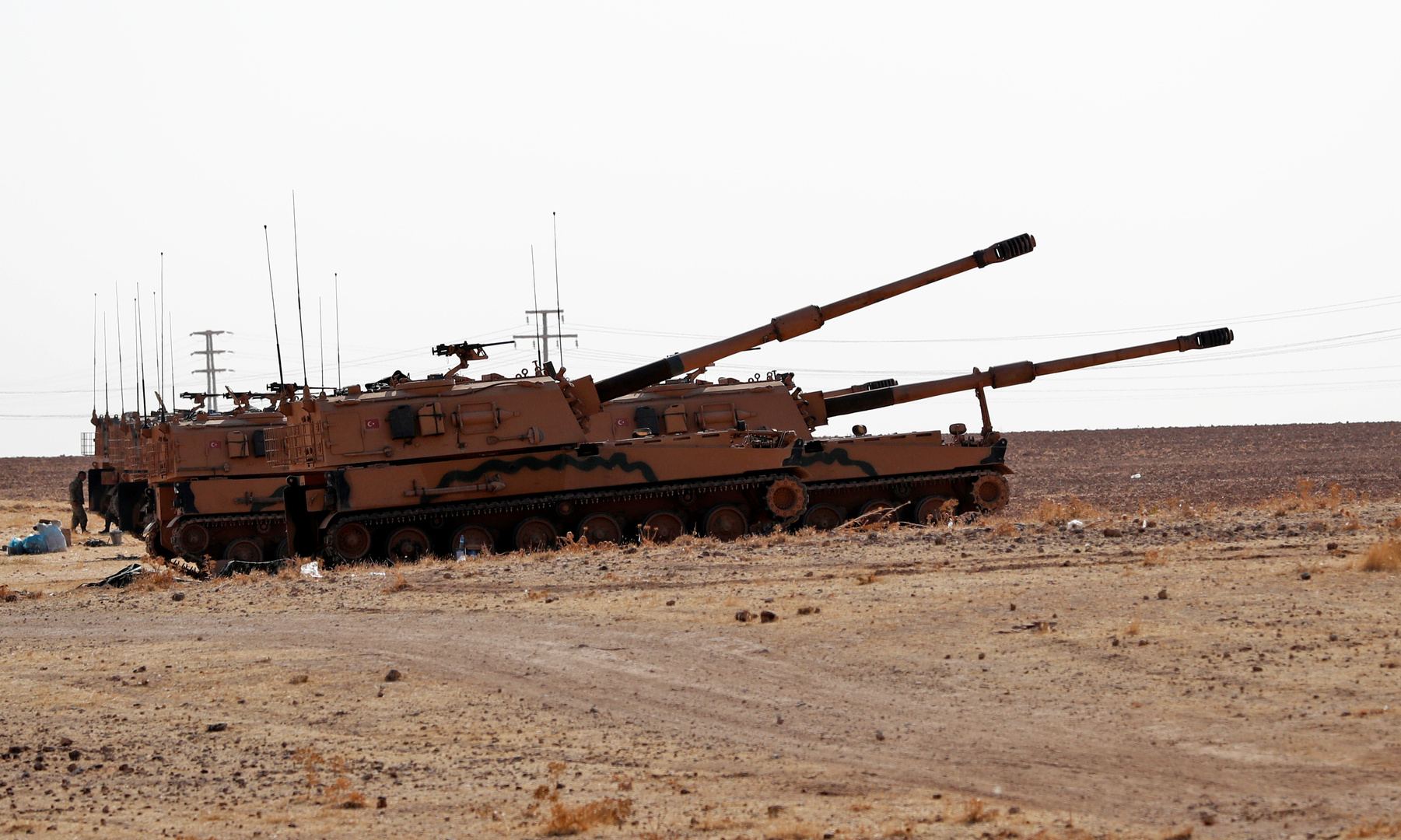 الجيش التركي يعلن مقتل 1450 مسلحا في شمال العراق وسوريا منذ يناير الماضي