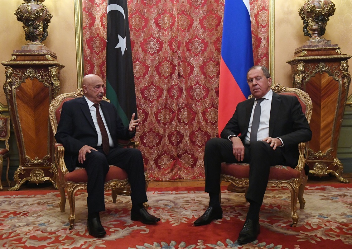 لافروف وعقيلة صالح يؤكدان أن لا حل عسكريا للأزمة الليبية